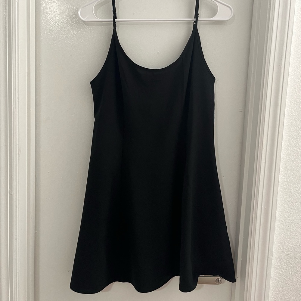black zara dress L